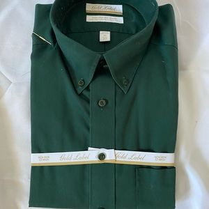 Gold label button down